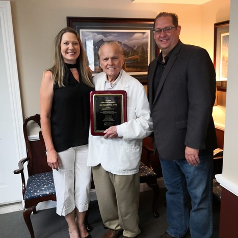 DR. PANGLE PRESENTED PRESIDENT’S AWARD