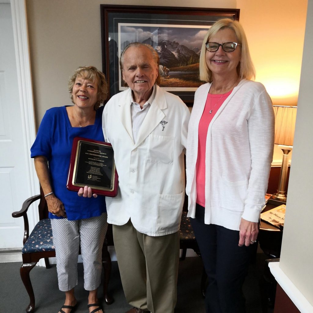 DR. PANGLE PRESENTED PRESIDENT’S AWARD
